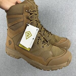 First Tactical 7" Operator Boots Mens Size 13 Coyote Combat Tactical 165010 NWT